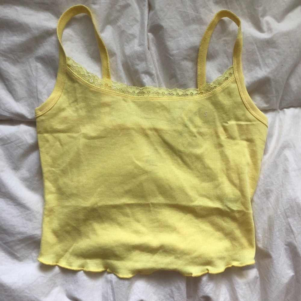 Yellow tank top
